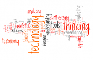 technology4thinking wordle tag cloud